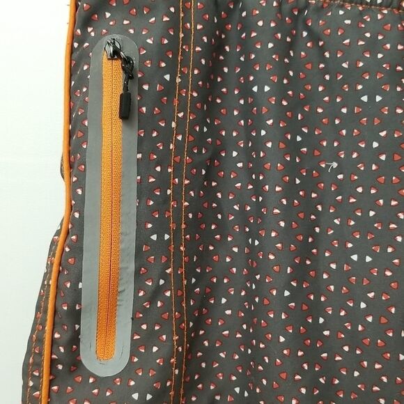 Point Zero Shorts Men's Size Small Dry Edition Orange Grey Zipper Pockets - Picture 3 of 7